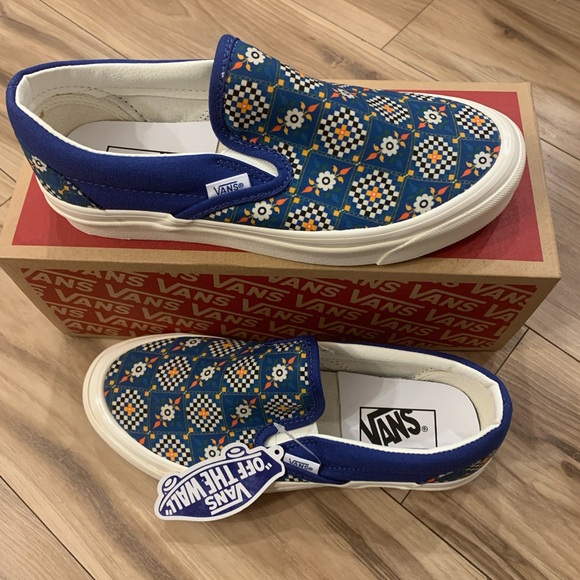 Vans Classic Slip-On 98 DX (Anaheim Factory) Tile Checker/Limoges M/9.5, W/11M main image 6